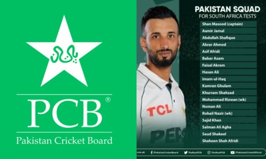 Pakistan Squad Against South Africa