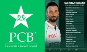 Pakistan Squad Against South Africa