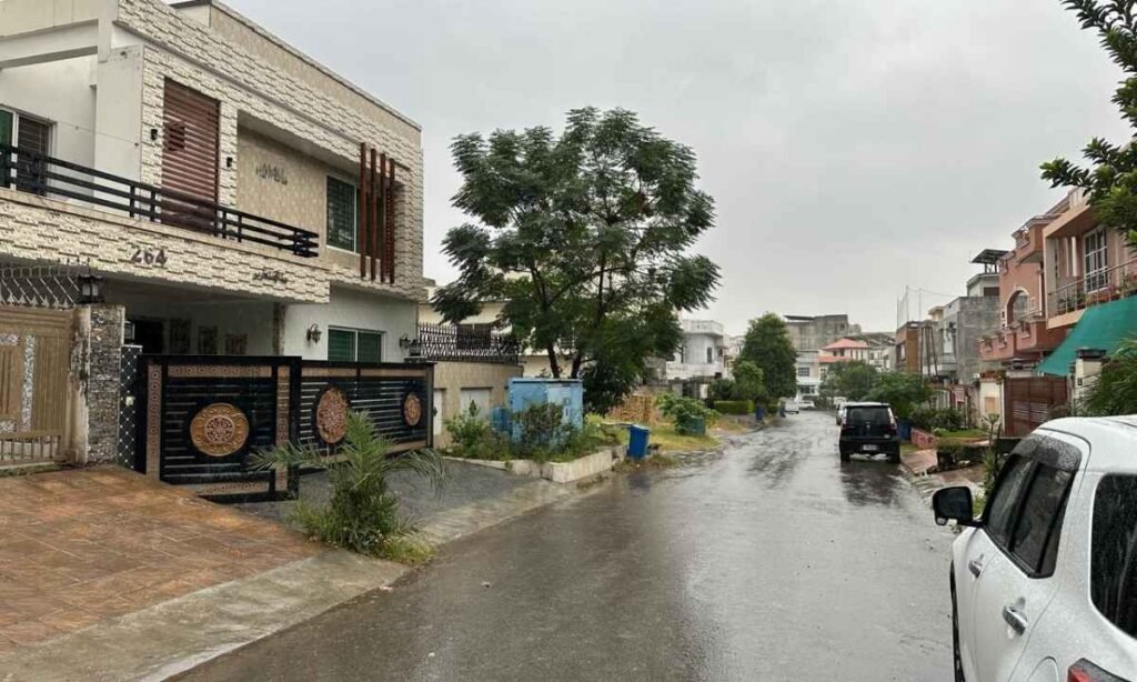 islamabad faces rain