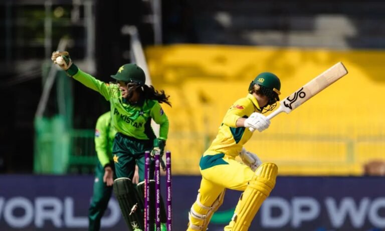 Pakistani Star Sidra Nawaz Named in ICC Women’s World Cup XI