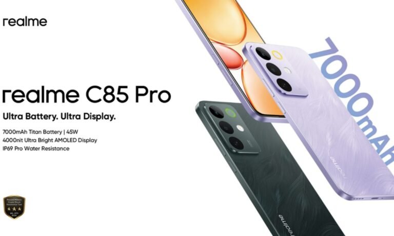 realme C85 Pro: Power, Brightness, and Durability Redefined