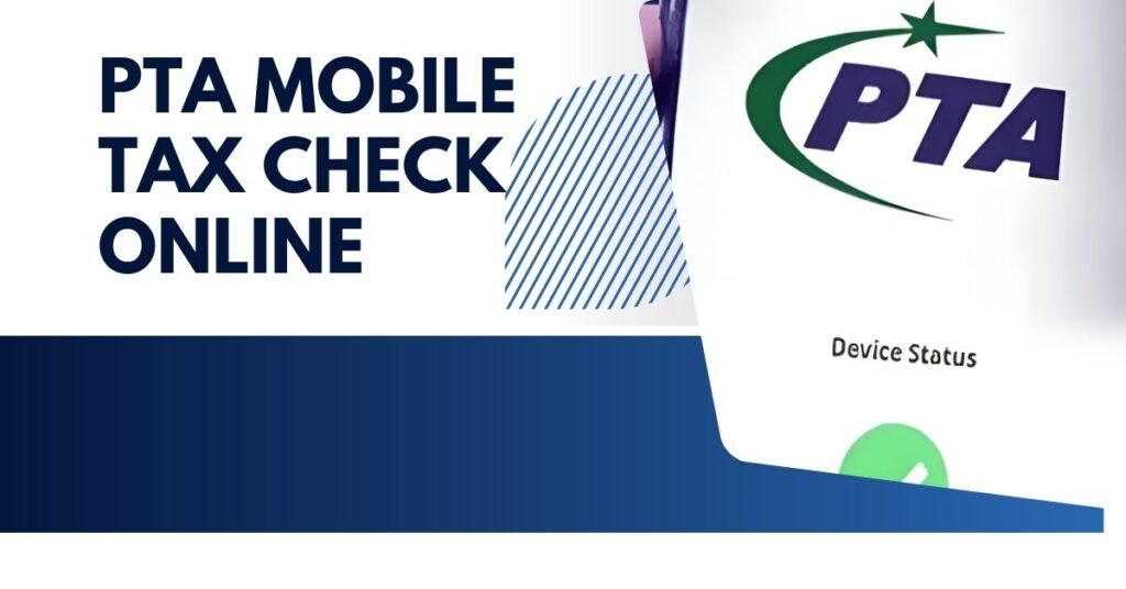 pta mobile tax check online