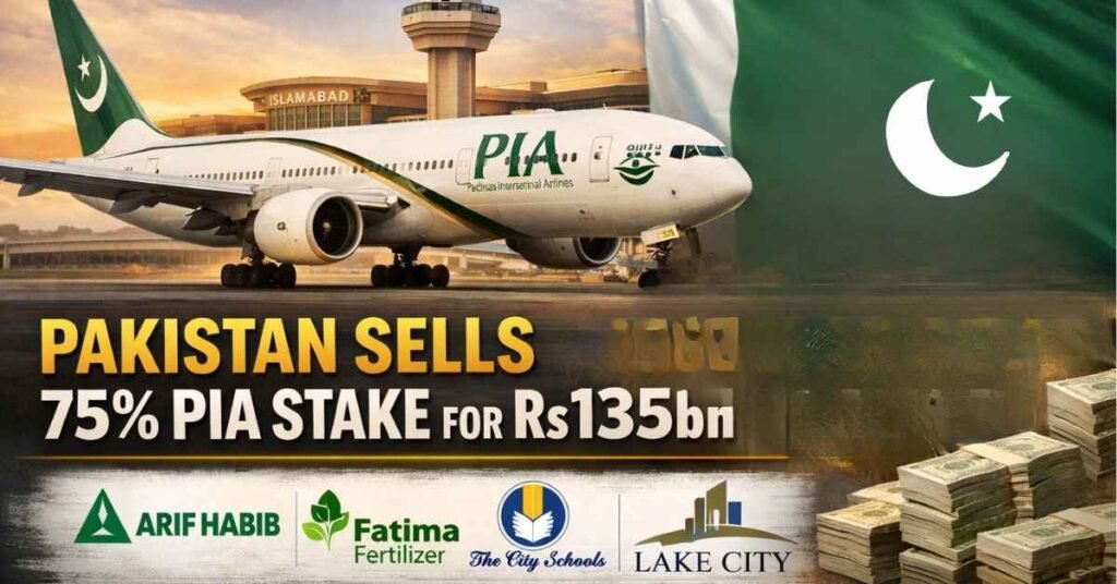 Arif Habib Consortium Buys 75% PIA stake