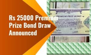 Rs 25000 Prize Bond Draw