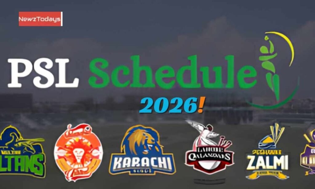 PSL schedule 2026