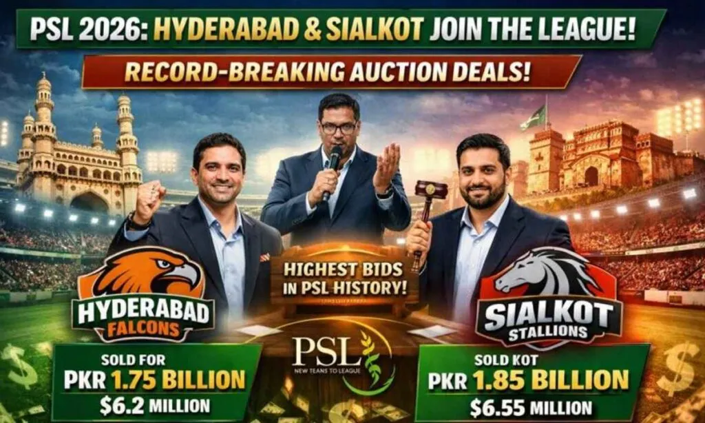 two new teams in psl 1