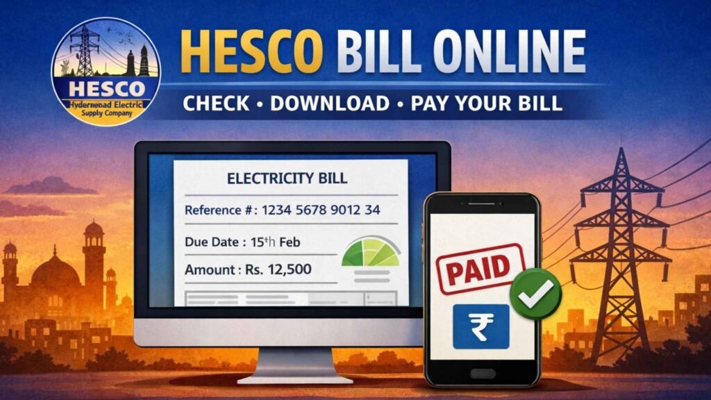 Hesco Bill Online