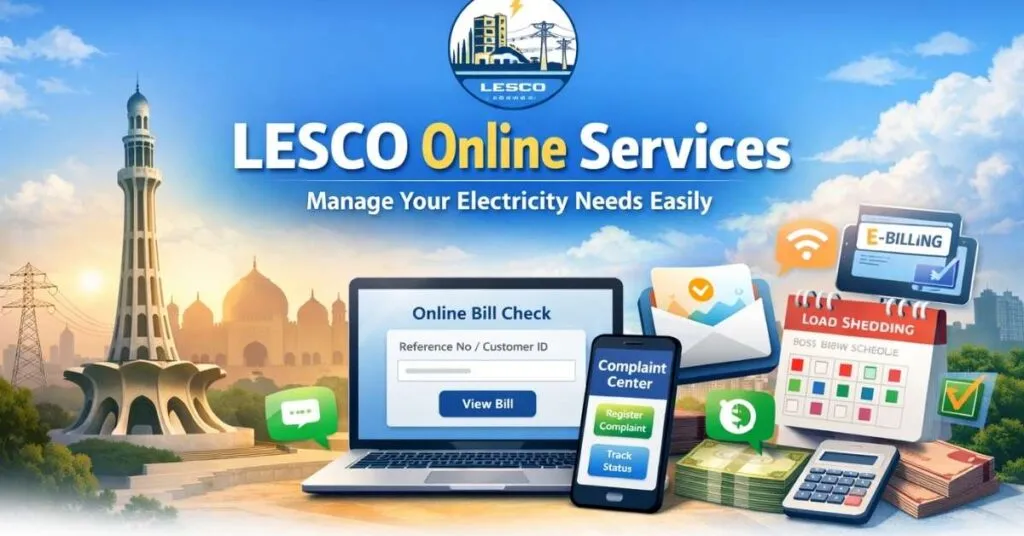 Lesco bill online