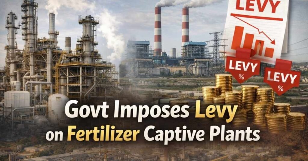 levy on fertilizer captive plants