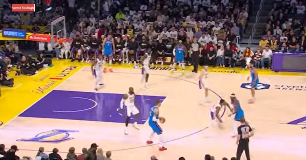 Thunder Lead Lakers