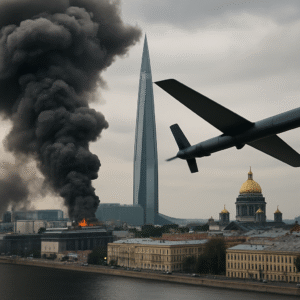 Ukraine Drone Strikes Target St. Petersburg Amid Economic Forum