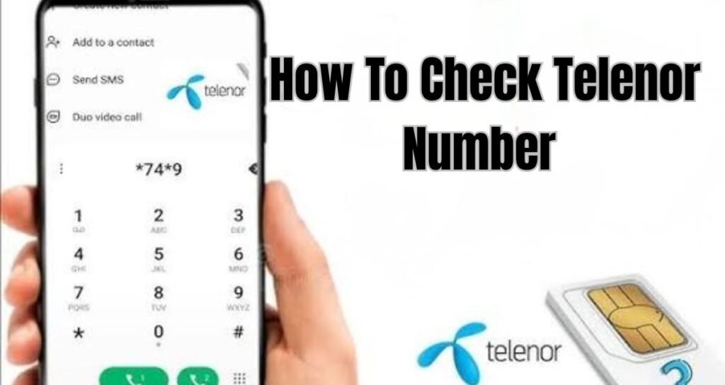How to Check Telenor Number