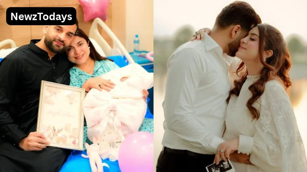 Anchor Hina Niazi Celebrates Birth of Daughter Aizal Khan