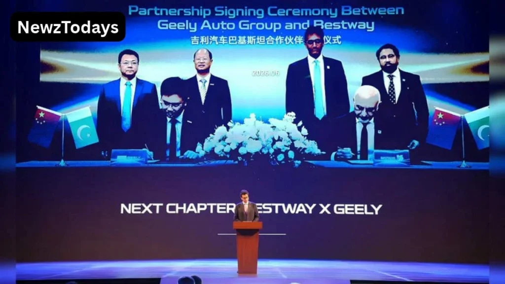 Geely Auto Launches in Pakistan with Bestway Group