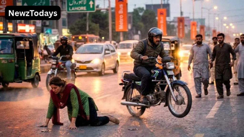 Lahore Woman Injured After Jumping from Moving Ride-Hailing Bike