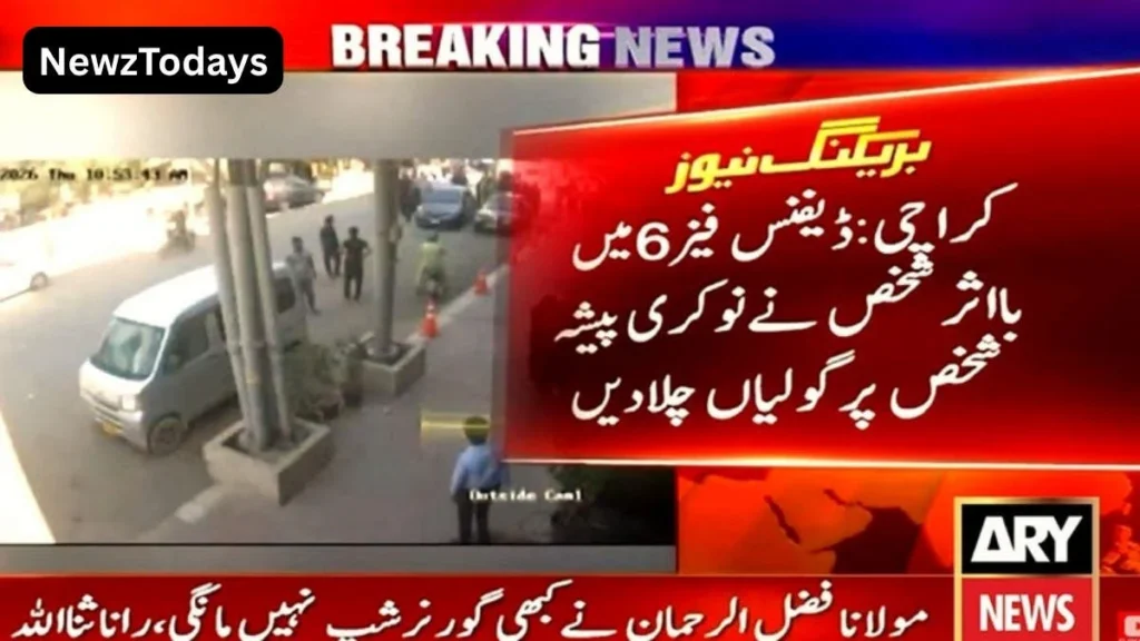 Office Worker Survives Attempted Shooting in Karachi