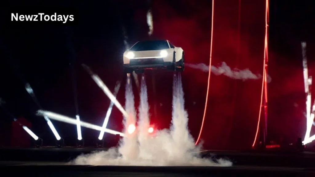 Tesla Reveals Flying Roadster with SpaceX Thrusters