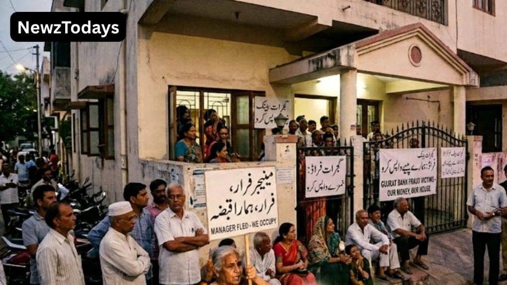 Victims Occupy Home of Gujrat Bank Manager in Fraud Case