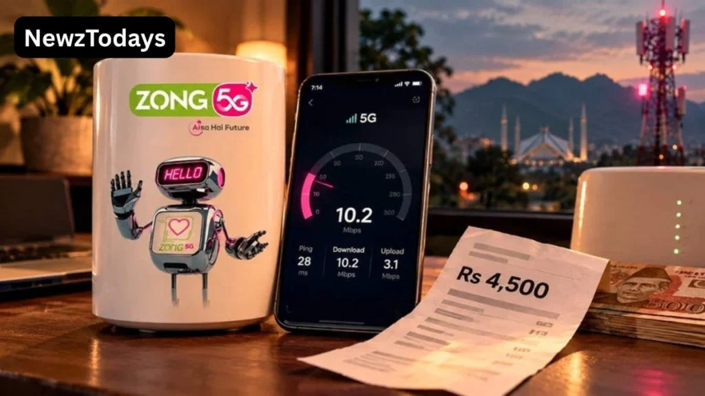 Zong Unveils Z HomeFi 5G Broadband at Premium Price